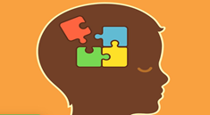 Fig 2: Imagen de un puzzle hace referencia al cerebro de una persona autista.