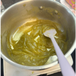 Obtención de la mezcla homogénea