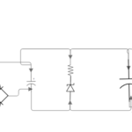 Tabla de resultados y circuito eléctrico