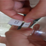 Fig. 3. Etiquetado de vasos