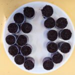 Fig. 7. Formación de cuencas en el humus humedecido