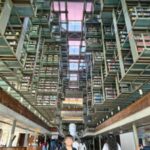 Figura 4. Visita de Maximiliano a la biblioteca José Vasconcelos.