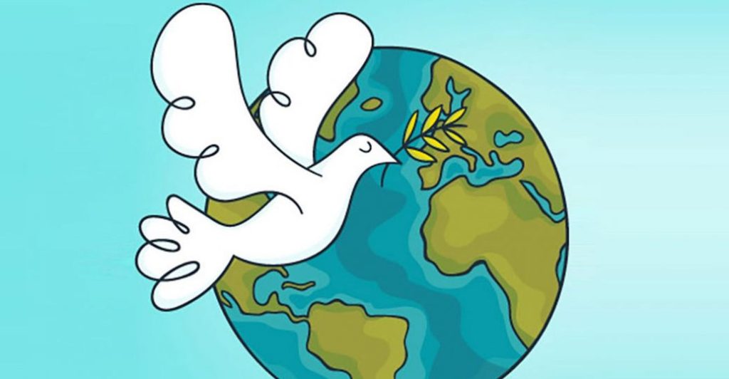 Paloma de la paz mundial